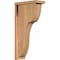 Ekena Millwork Carmel Smooth Corbel w/Backplate, Western Red Cedar, 5 1/2"W x 12"D x 24"H COR06X12X24CAR01SWR - alternate 1